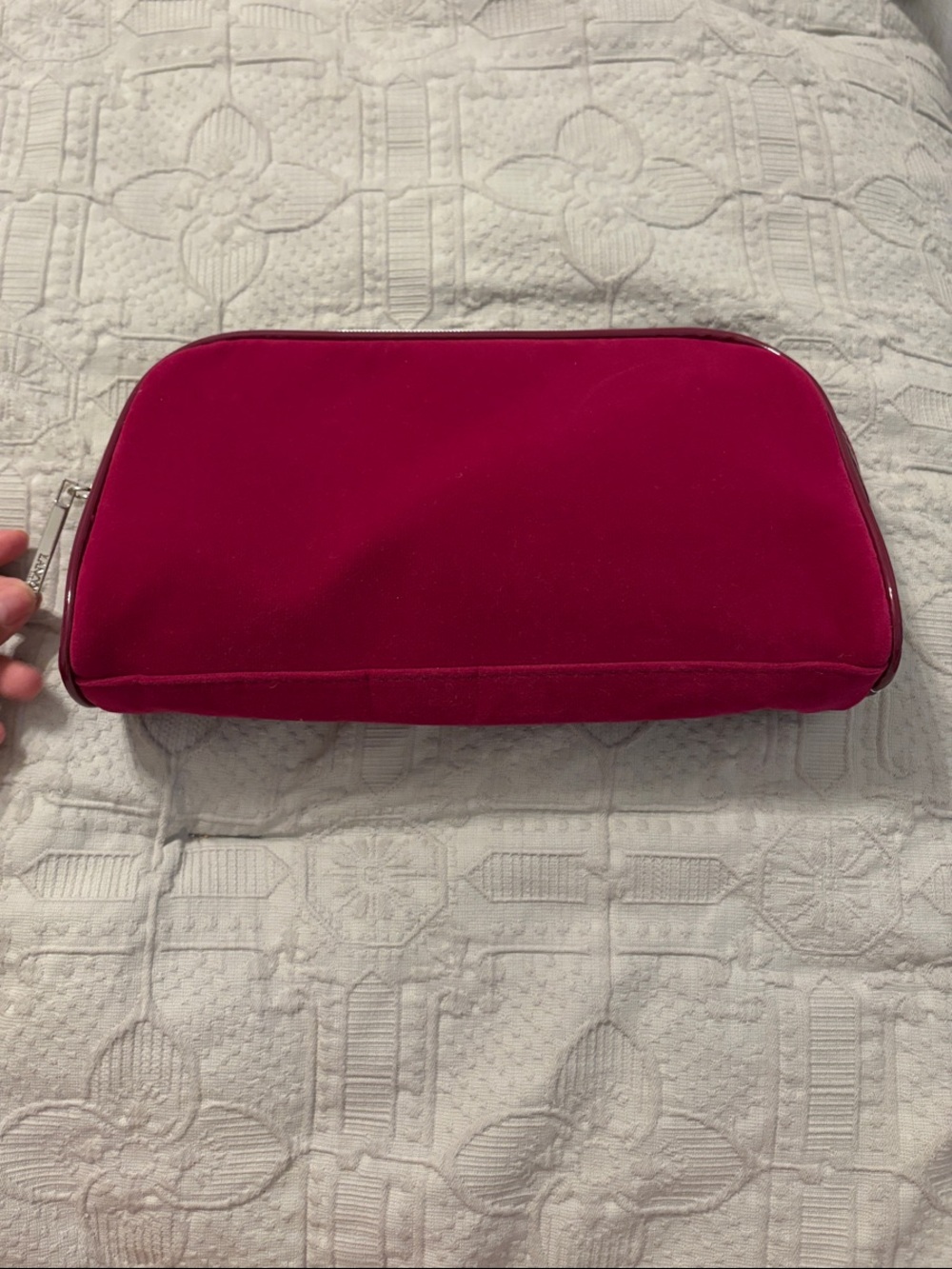 Lancôme Pink Velvet Cosmetics Pouch